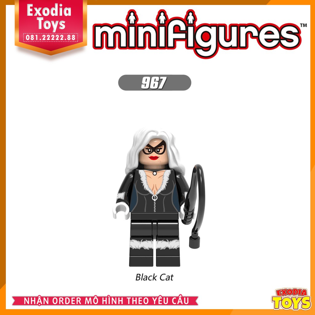 Xếp hình minifigure siêu anh hùng trò chơi Spider-Man Playstation 4 - Đồ chơi lắp ghép sáng tạo - X0220