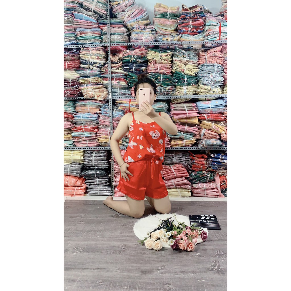 BỘ LỤA SATIN DÂY BÈO