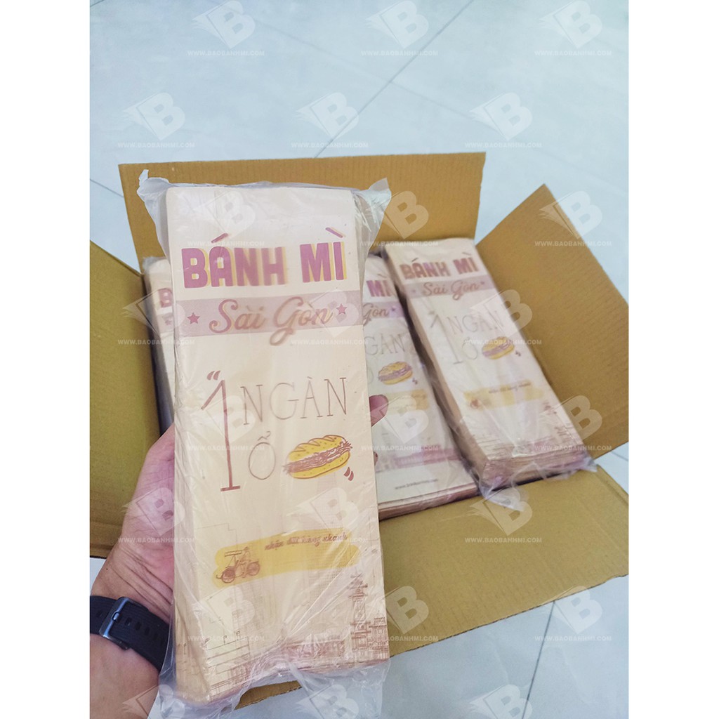 Túi và bao bánh mì Sài Gòn Xưa Cũ - TBD03