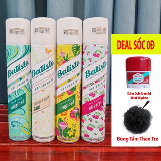 [HOT - CHÍNH HÃNG] Dầu gội khô Batiste 200ml cao cấp nhập khẩu 100% Anh Quốc