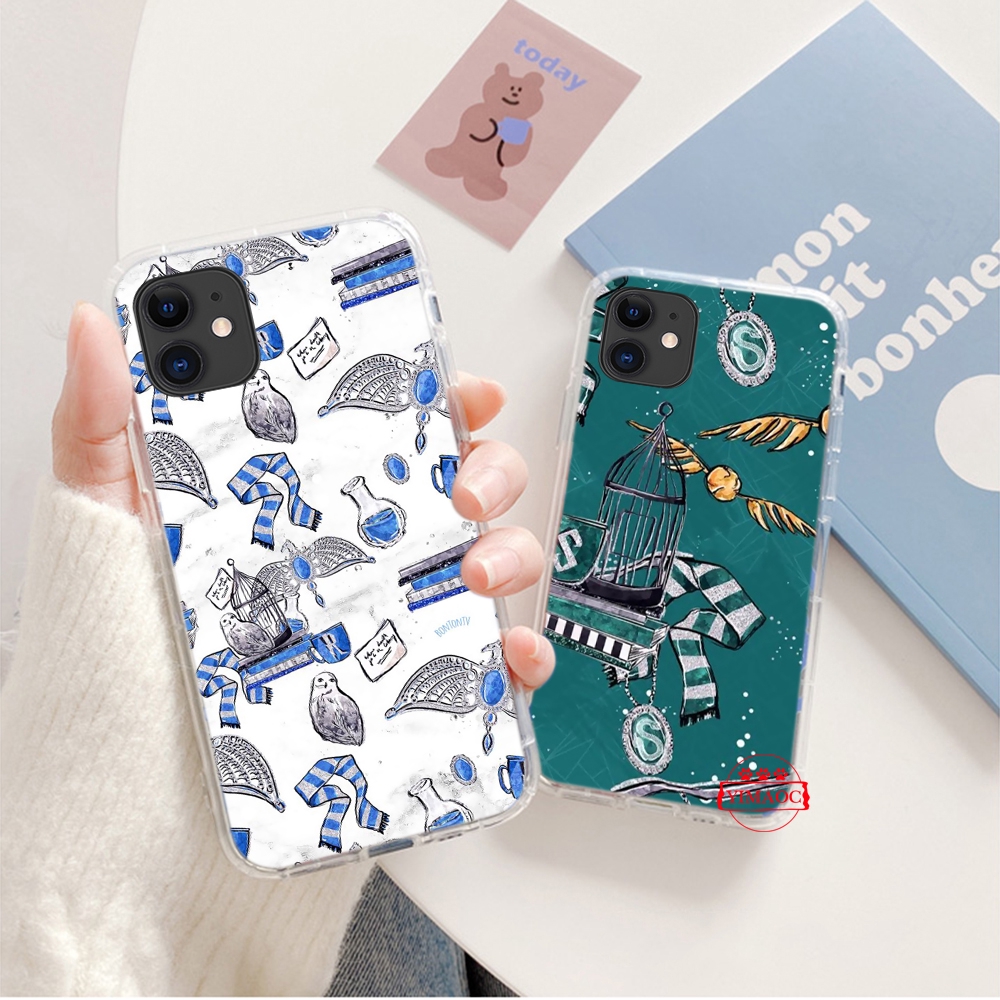 Ốp điện thoại TPU dẻo trong suốt họa tiết Harry Potter cho IPHONE XS MAX XR X 11 PRO 7 8 6 6S PLUS 90Q