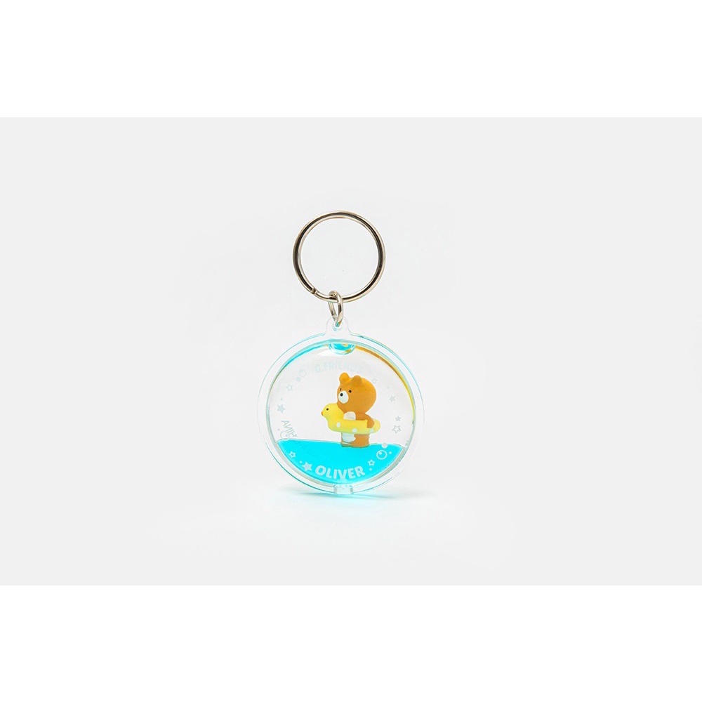 Móc Khóa Nước ARTBOX Hàn Quốc Hình Oliver Mang Phao Vịt