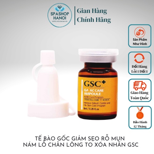 Tế Bào Gốc Giảm Sẹo Rỗ Mụn Nám Lỗ Chân Lông To Xóa Nhăn GSC SPA+TMV