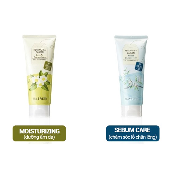 SRM The Saem Healing Tea Garden Green Tea Cleansing 150ml