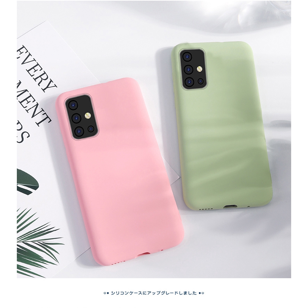 Ốp Lưng Silicone Màu Trơn Thời Trang Cho Samsung Galaxy S8 S9 Plus S10E