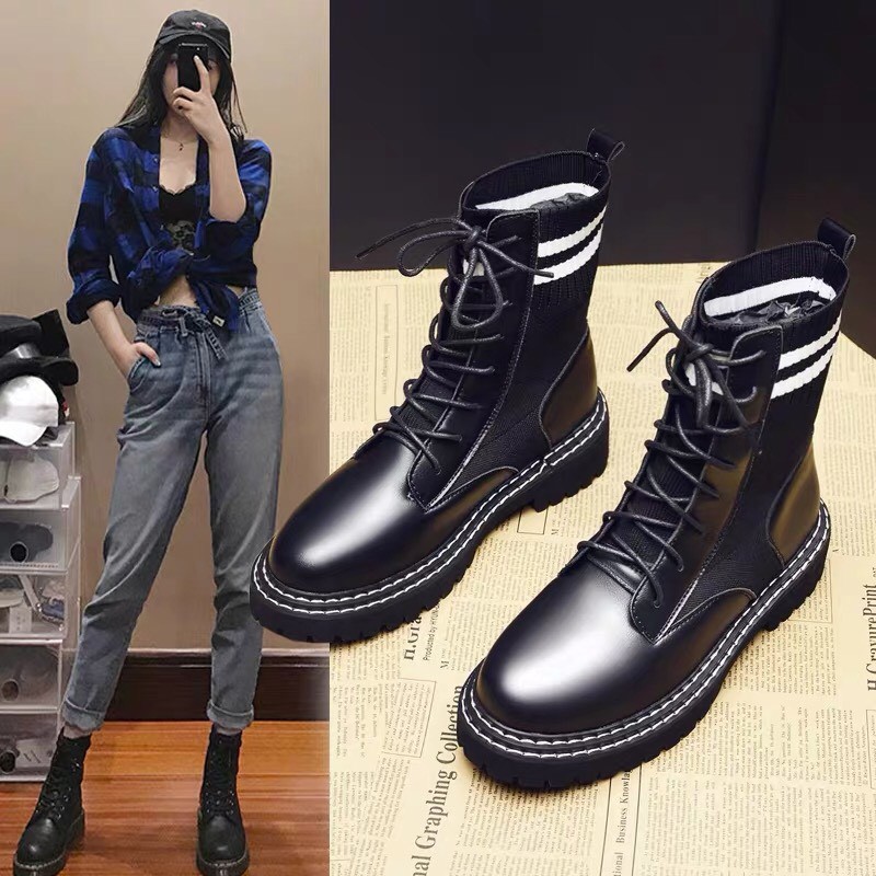 Xả Giày bốt chiến binh cao cổ 5p siêu hót-mã 182( EM CÒN MÃ NHƯ ẢNH ĐẠI DIỆN NHA) | BigBuy360 - bigbuy360.vn