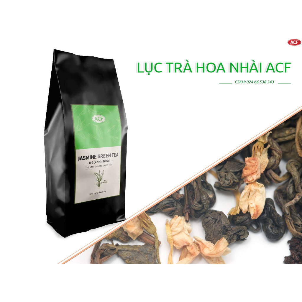 Lục trà hoa nhài ACF - Trà xanh nhài ACF (Trà lài)