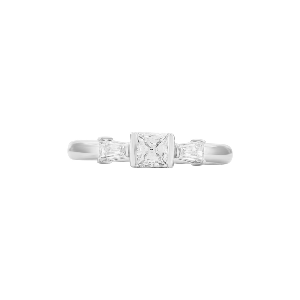 Nhẫn bạc đính đá CZ PNJSilver XMXMW000028
