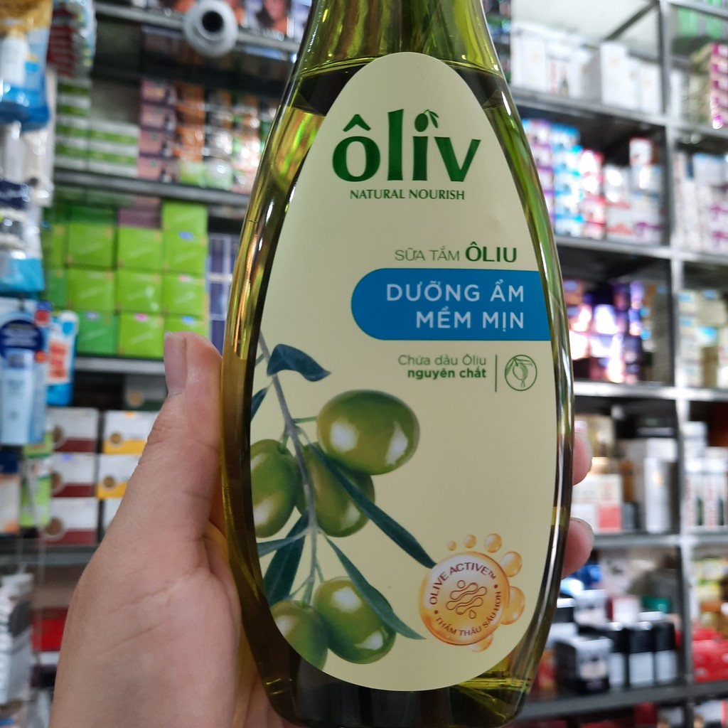 Sữa tắm Ôliv dưỡng ẩm mềm mịn 250ml