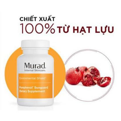 DATE 06.2022 Viên Uống Chống Nắng Nội Sinh Murad Chiết Xuất Từ Quả Lựu