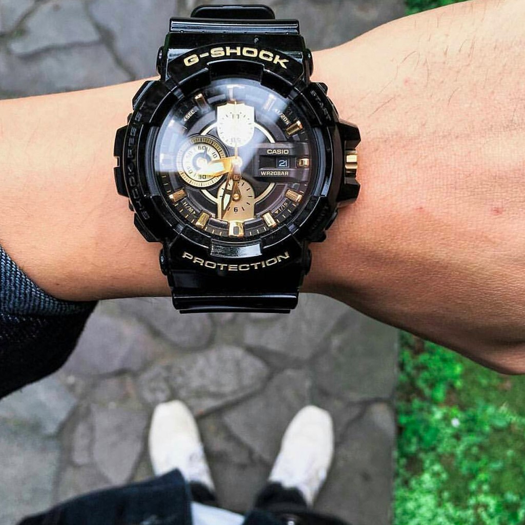 Đồng hồ nam Casio G-Shock GAC-100BR-1ADR chính hãng - Bảo hành 5 năm, Thay pin miễn phí trọn đời