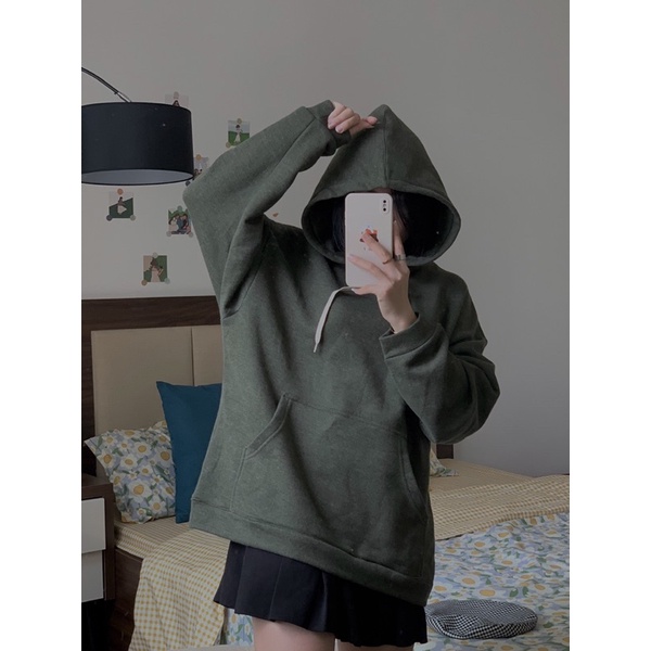 [HD2] KIM - Áo nỉ mũ trơn - Hoodie Basic 2021 | BigBuy360 - bigbuy360.vn