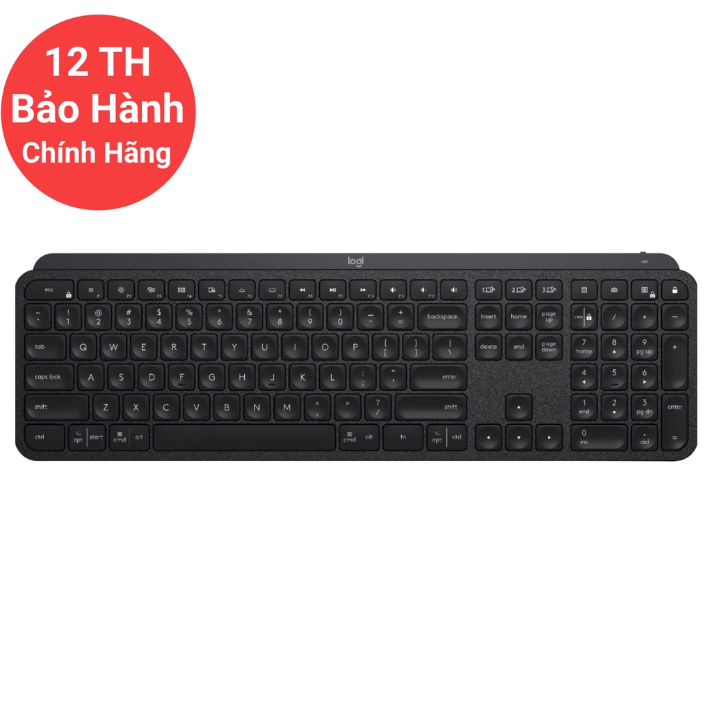 Bàn Phím Không Dây Logitech MX Keys - Black Edition