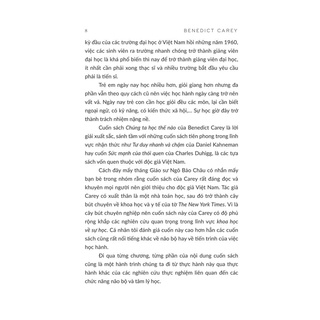 Sách - chúng ta học thế nào