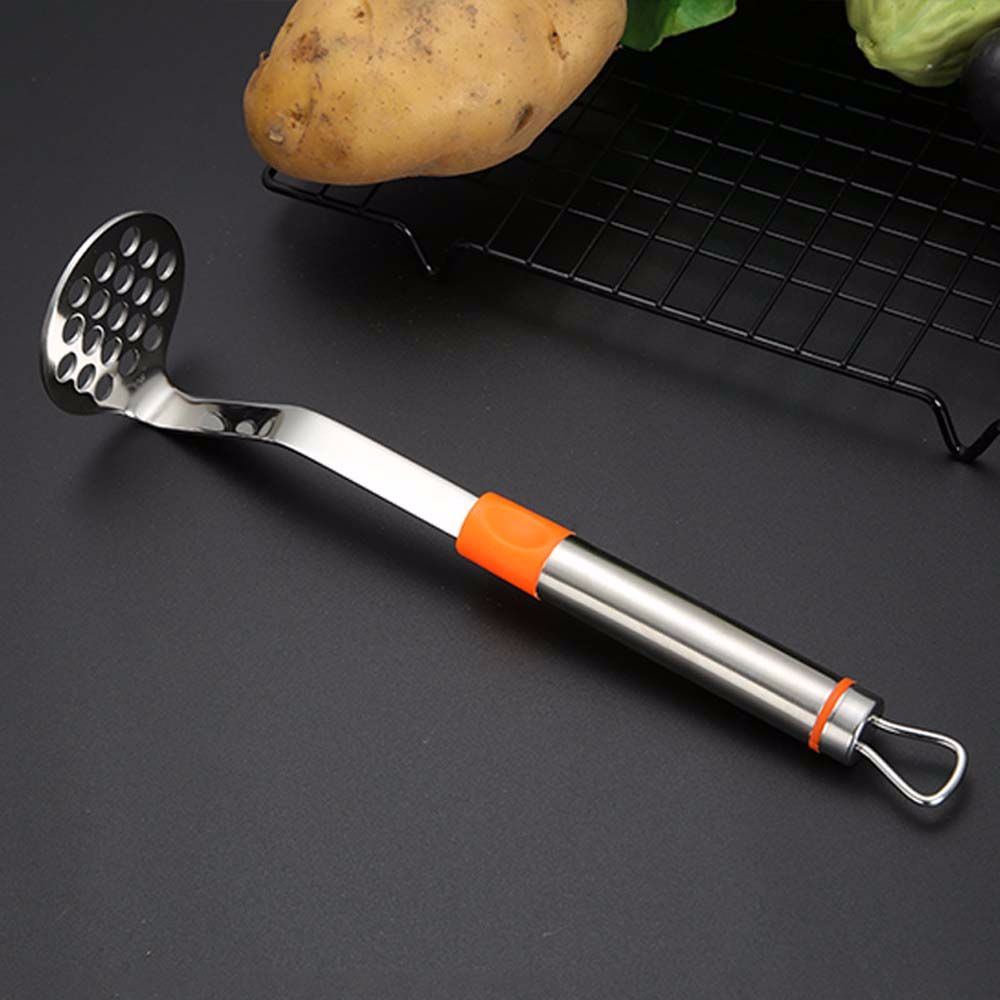 Dụng cụ nghiền khoai tây / đậu bằng thép không gỉ nhiều màu tùy chọn tiện dụng cho nhà bếp
