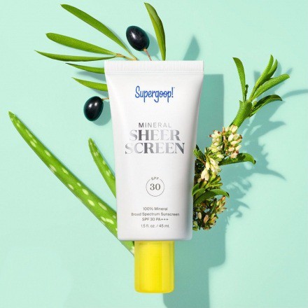 SUPERGOOP  Kem Chống Nắng Mineral Sheerscreen SPF 30 PA+++