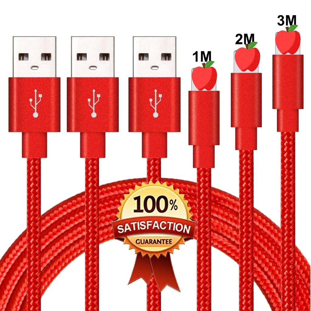 Dây Cáp Sạc Nhanh 1m 2m 3m Cho IPX 7 6 5