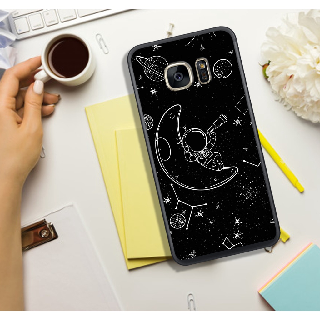 Ốp Lưng SamSung A9 PRO - Samsung C9 Pro  , In hình Astronuats Chibi cực đẹp.