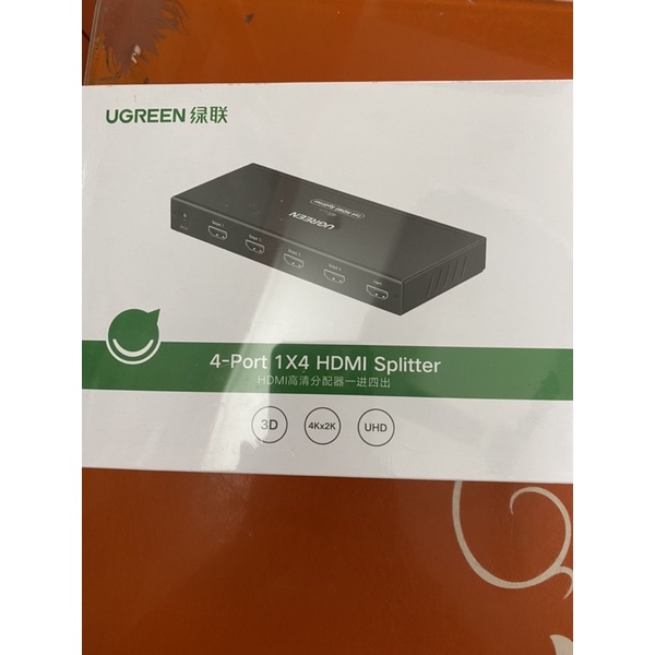 Bộ chia HDMI 1 ra 4 full HD 1080p chính hãng Ugreen UG-40202