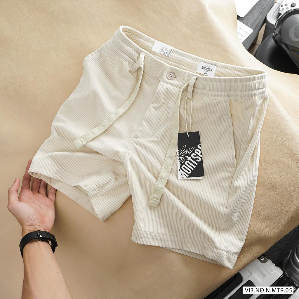 Quần Short Nhung Có Dây Rút - 2023QS54 - 2023QS55 - 2023QS56 - 2023QS57