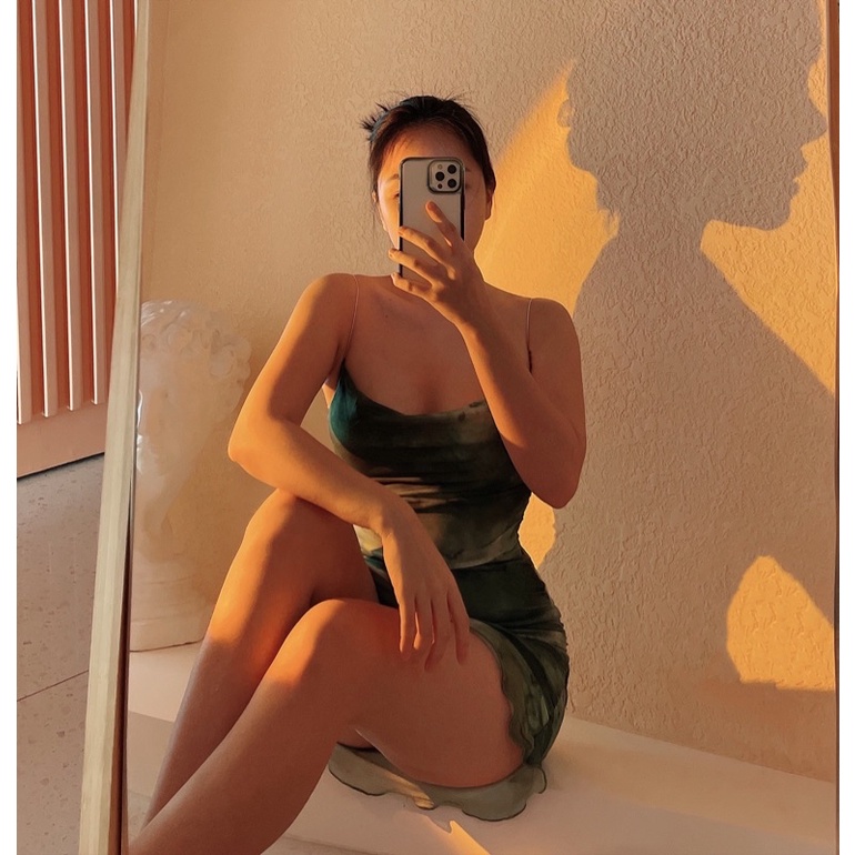 (Sẵn đủ màu) Đầm Đuôi Cá 2 Dây Hàng Thiết Kế | BigBuy360 - bigbuy360.vn