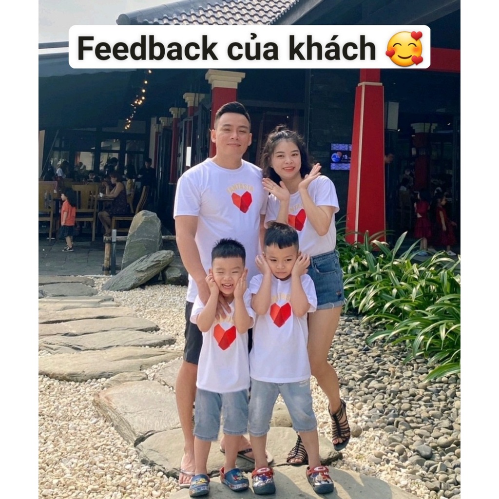 Áo Thun Gia Đình 3/4/5 người fata 3/4/5 người_ Family store