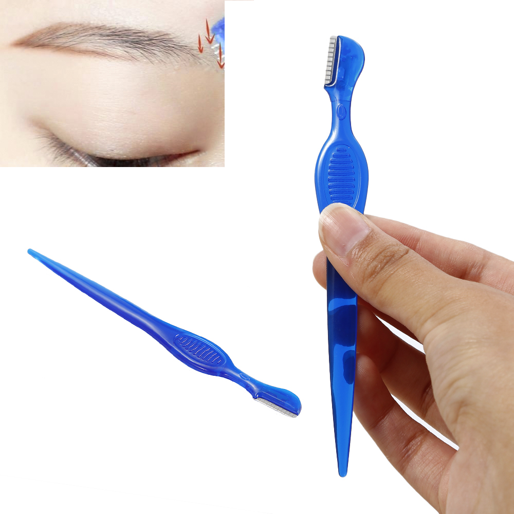 [Hàng mới về] Dụng cụ cạo lông mày cabeza bằng thép không gỉ tiện lợi cho nữ