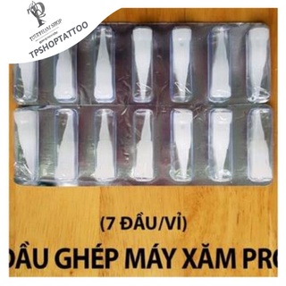 Đầu ghép máy pro gt chuyên dụng dùng trong phun xăm thẩm mỹ 1 vỉ 7 cái