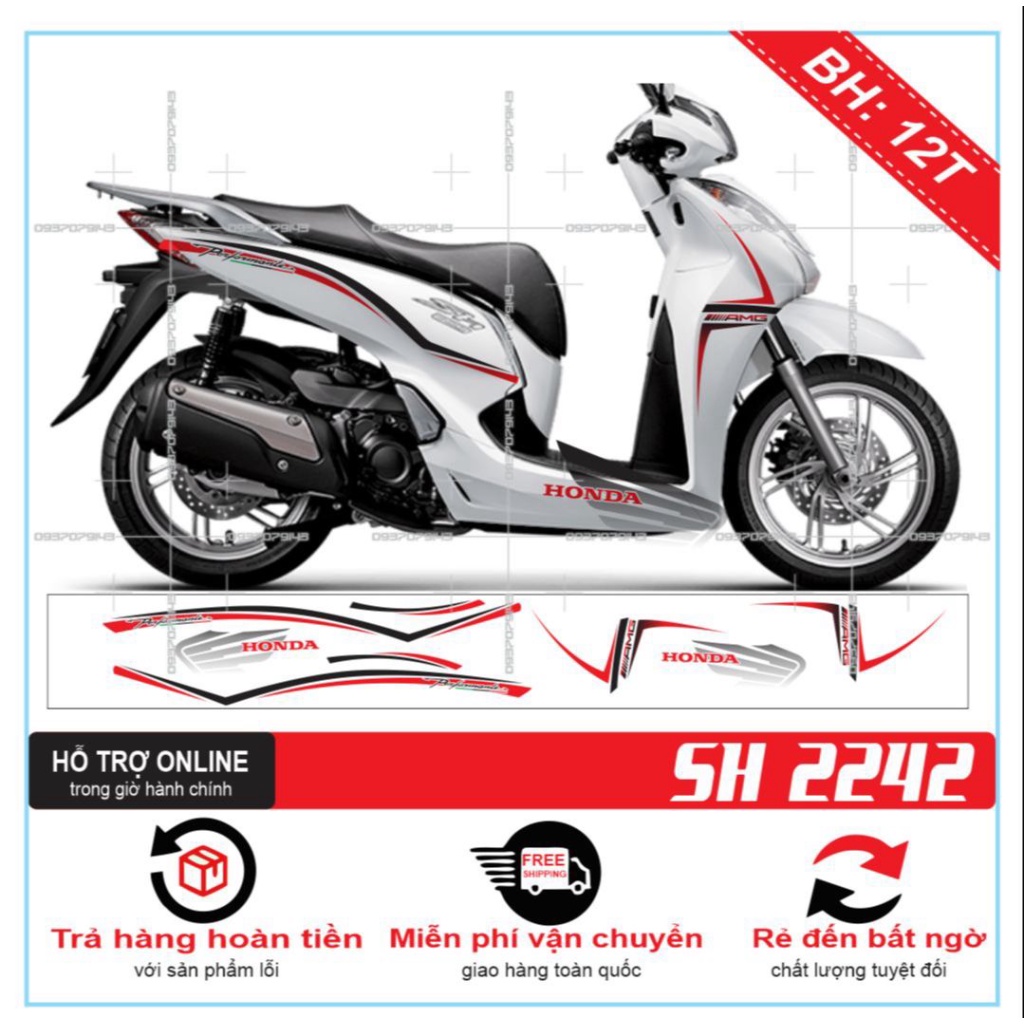TEM XE SH 300i AMG -- SHIN DECAL 2
