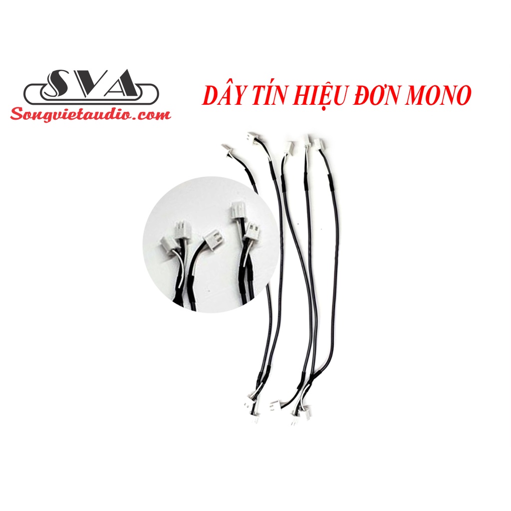 COMBO DÂY TÍN HIỆU ĐƠN (DÂY MONO) - BỘ 5 DÂY (HOẶC 5 MÉT)