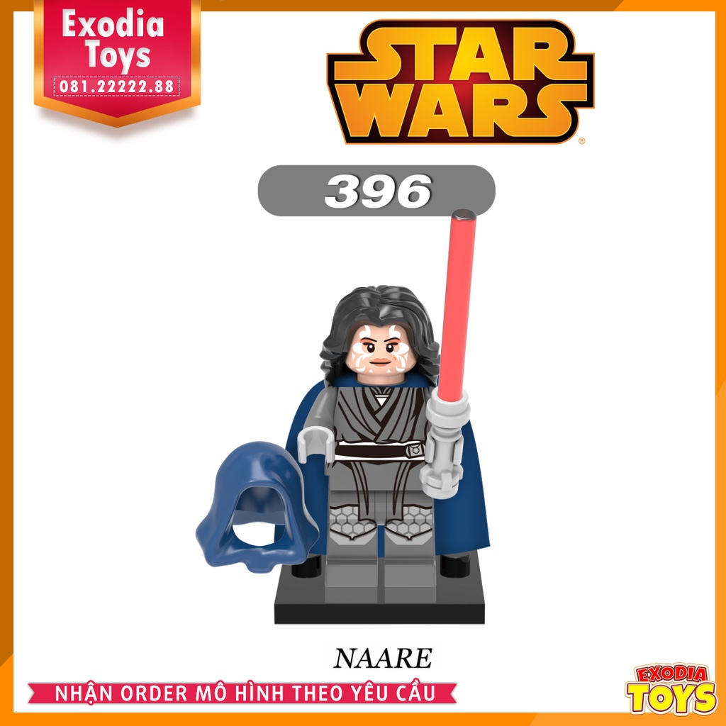 Xếp hình Minifigure Star Wars Chiến Tranh Giữa Các Vì Sao - Đồ Chơi Lắp Ghép Sáng Tạo - XINH X0132