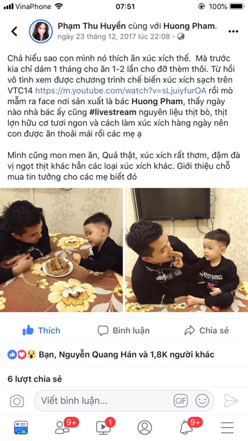 Xúc xích heo rau củ quả Đà Lạt Hoàng Long: Cam kết sạch, ngon, không chất bảo quản | BigBuy360 - bigbuy360.vn