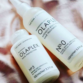 Cặp phục hồi tóc tuyệt diệu OLAPLEX No.0 & OLAPLEX No.3