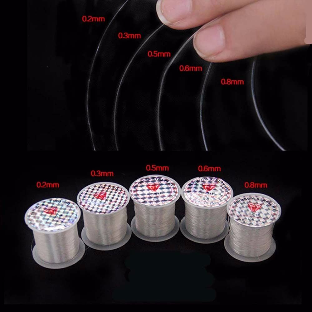 Cuộn dây câu cá trong suốt 0.2-0.8mm