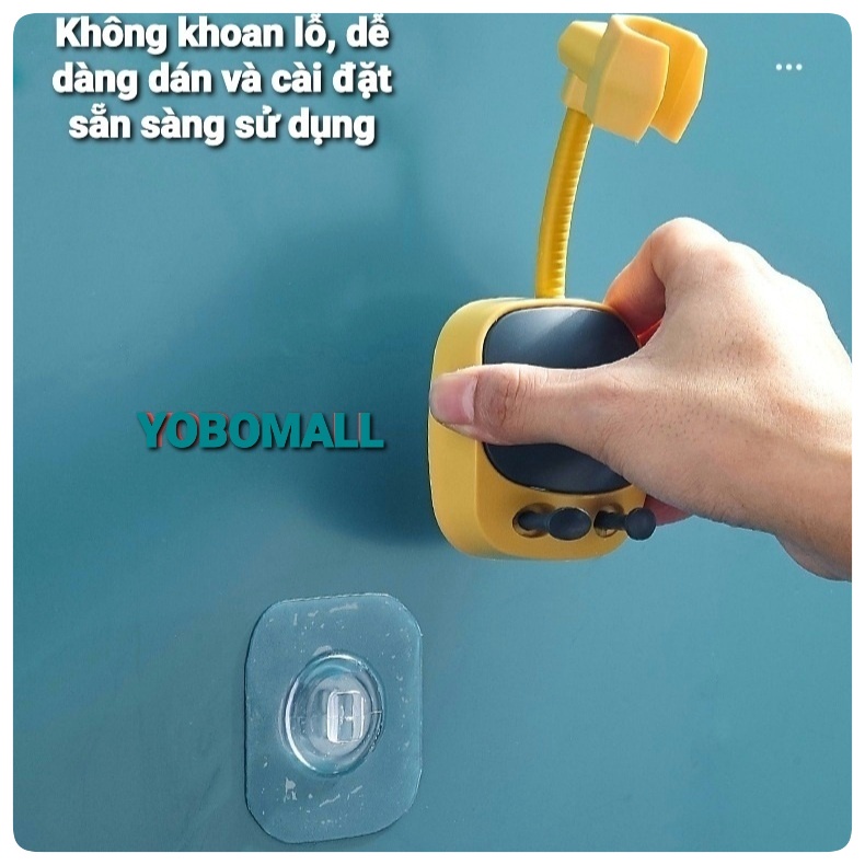 Giá đỡ cài sen dán tường đa năng tiện lợi nhiều màu sắc mới nhất - YOBOMALL