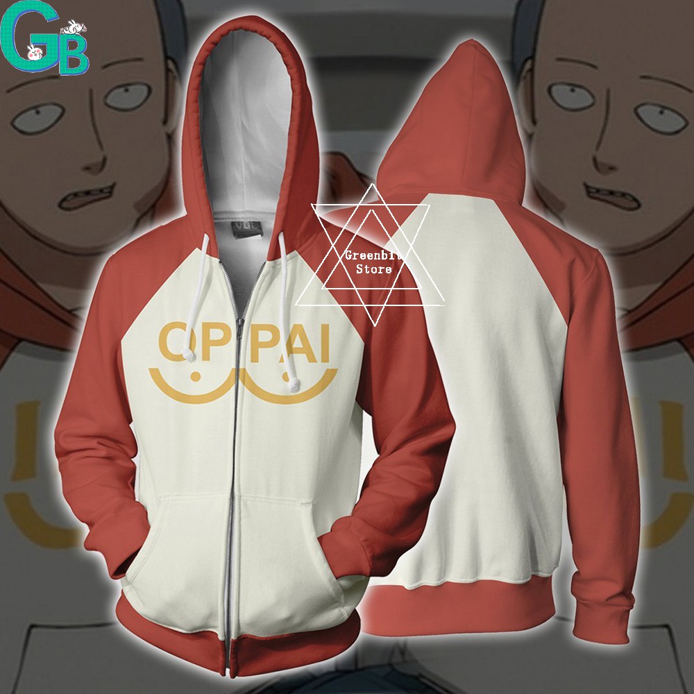 Áo khoác nam tay dài in hình nhân vật Anime ONE PUNCH-MAN | BigBuy360 - bigbuy360.vn