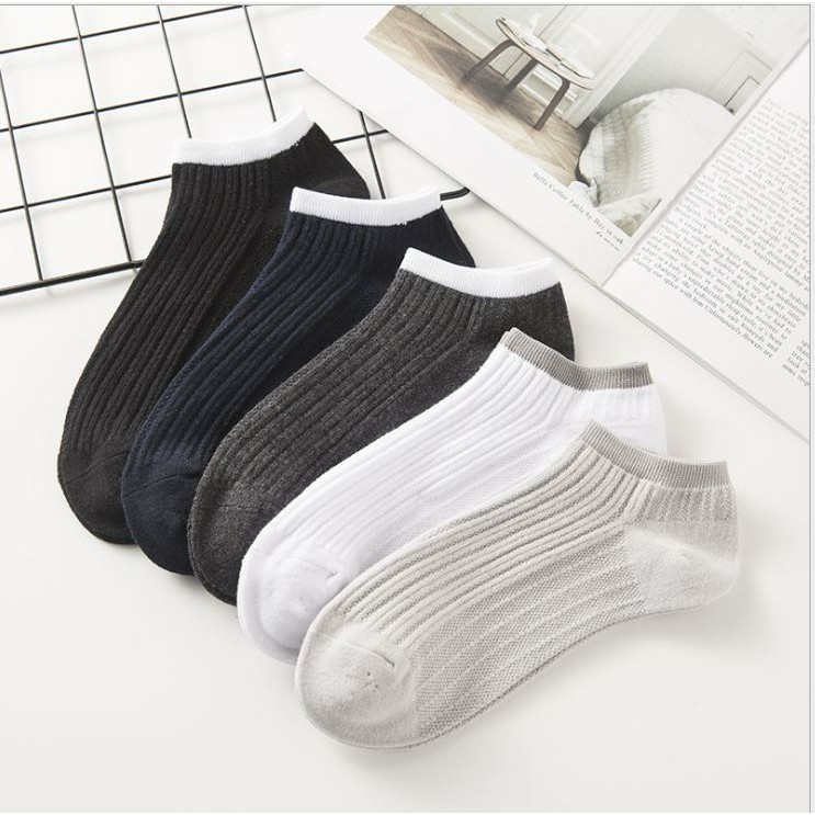 Set 10 đôi tất nam nữ mix màu