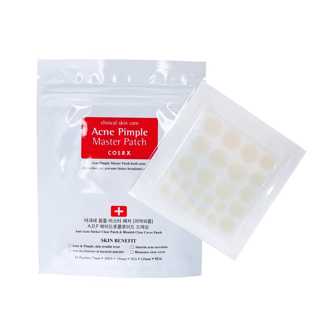 (Auth Hàn) Miếng dán mụn COSRX Acne Pimple Master Patch 24 Miếng