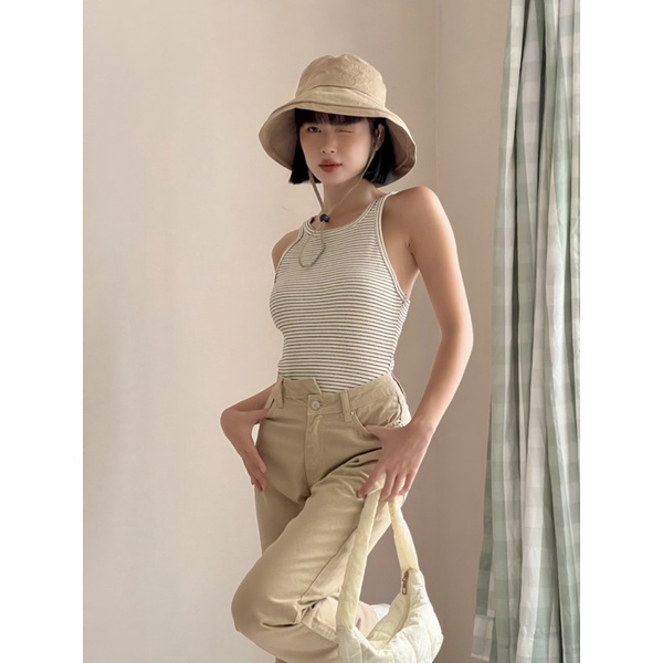 Beachclub-áo balo chéo lưng thun