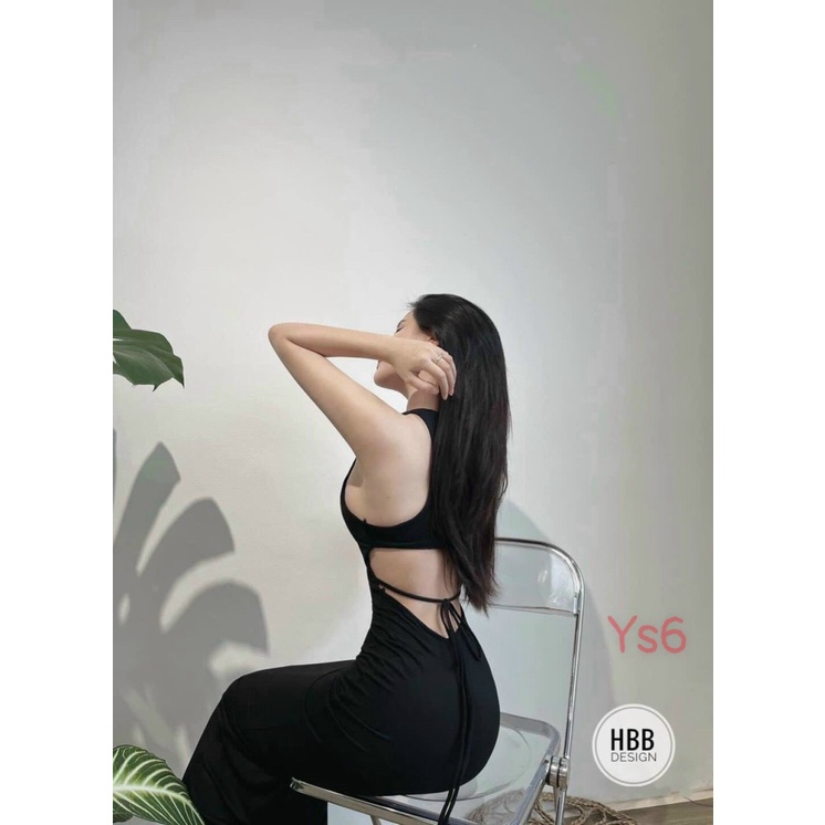 ĐẦM PORIP BODY HỞ LƯNG PHỐI DÂY CON SEXY TÔN DÁNG TH