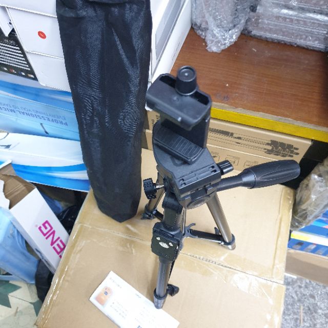 Chân Tripod Máy Ảnh/ Điện Thoại cao cấp VCT 5208 kèm remot