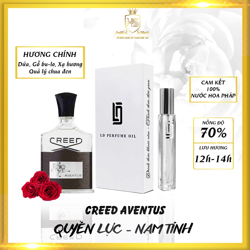 Nước Hoa Pháp [ Chính Hãng ] Creed Aventus Dầu Thơm LD Perfume OIL