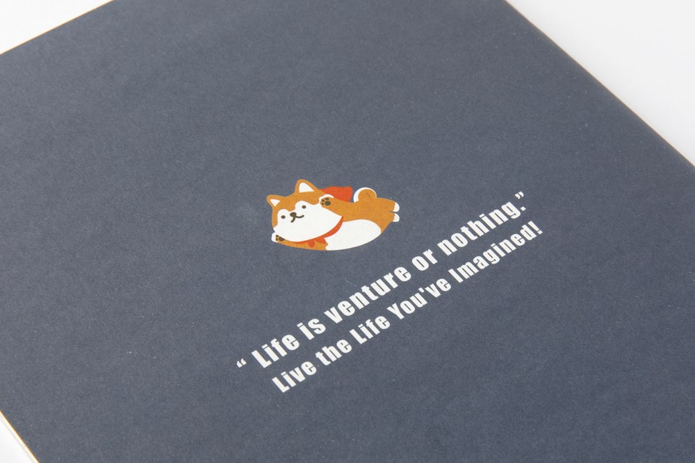 Tập Ghi Chép ARTBOX Hàn Quốc Hình Chú Chó Shiba Đáng Yêu