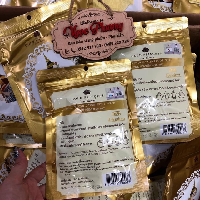 👣CHÍNH HÃNG CÓ TEM - Miếng dán thải độc chân ROYAL | BigBuy360 - bigbuy360.vn