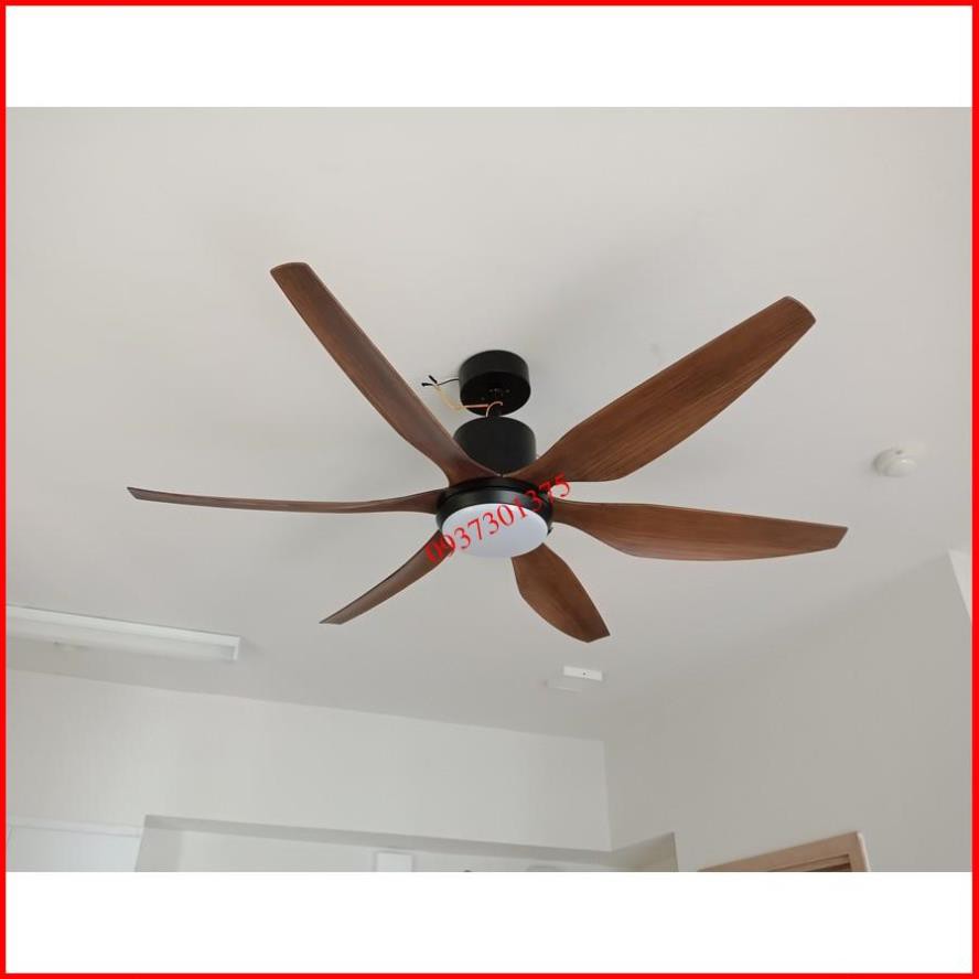 Quạt Trần Đèn Cao Cấp 6 Cánh Điều Khiển Từ Xa 5 Tấc Độ Gió | BigBuy360 - bigbuy360.vn