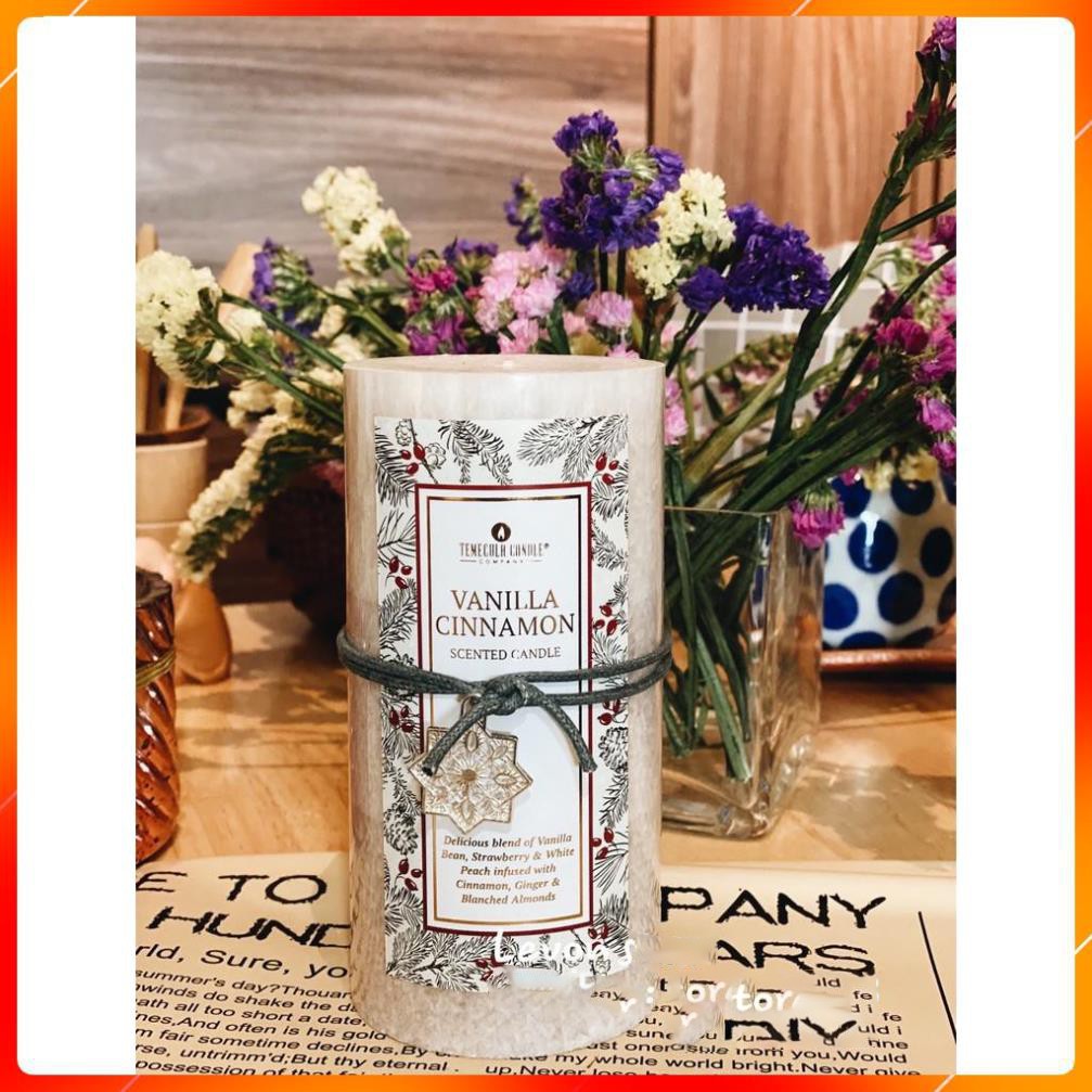 [Hàng xịn] Nến Thơm Cao Cấp Nến thơm khử mùi Vanilla cinnamon, Nến thơm xuất khẩu, Nến VNXK Hàng Cao