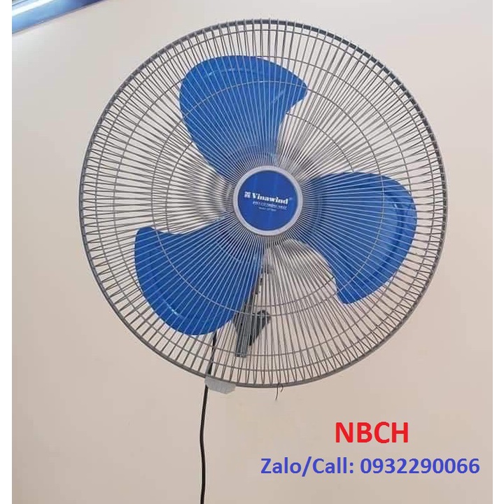 Quạt treo tường công nghiệp Vinawind cánh 450 và 500 Điện Cơ Thống Nhất Chính Hãng