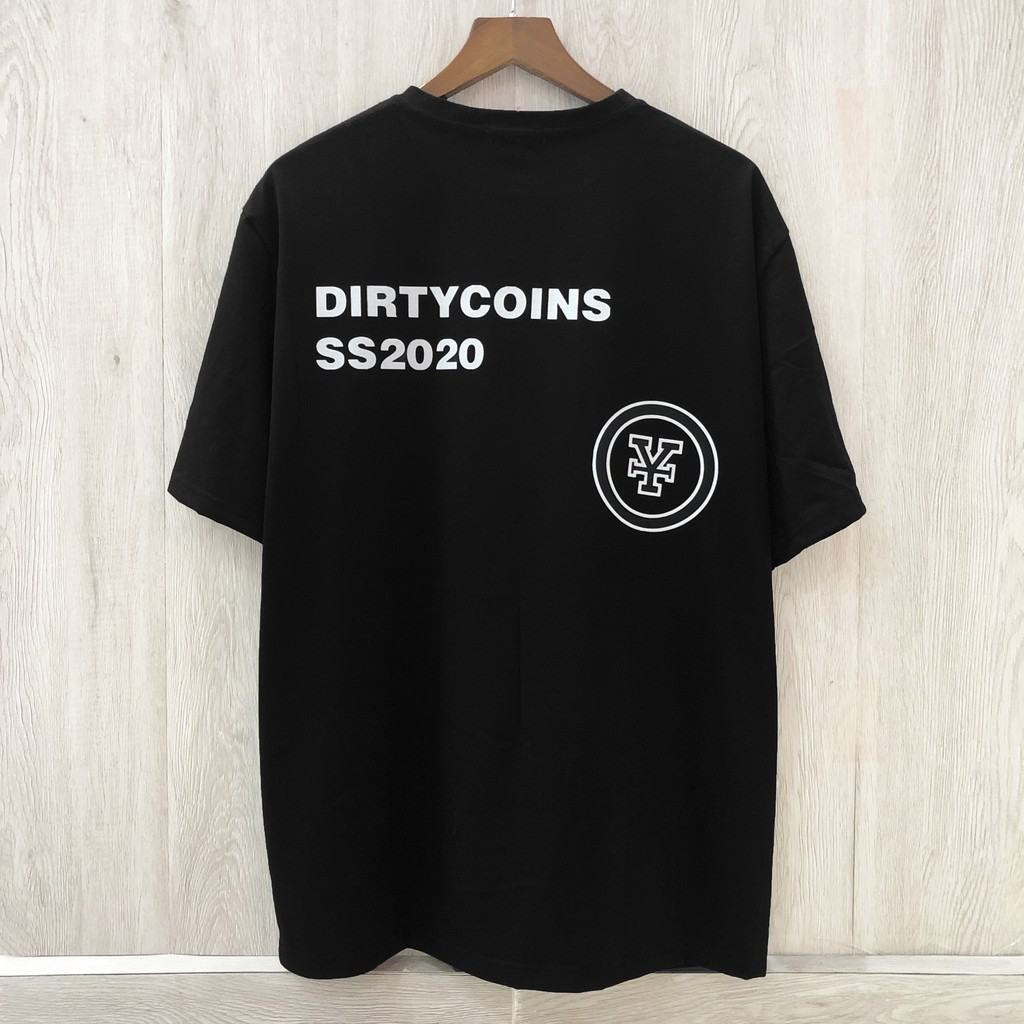 Áo thun tay lỡ DIRTY COINS cao cấp, áo phông nam nữ T shirt unisex, Dricco official