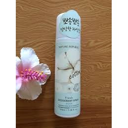 Xịt khử mùi DEODORANT SPRAY - Nature republic