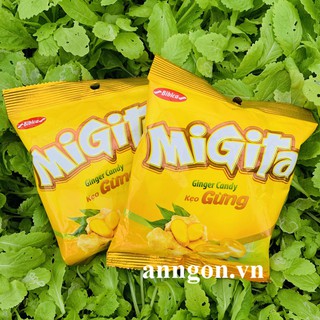 Kẹo gừng cứng Migita 70gr Bibica